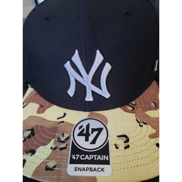 New York Yankees Hat Cap Operation Camo Snapback Snap Back Captain '47 Brand
